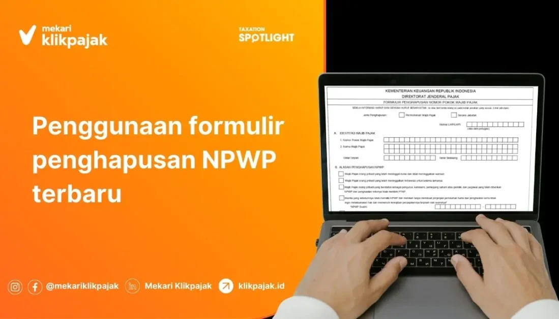 Mekari Klikpajak - Formulir Penghapusan NPWP