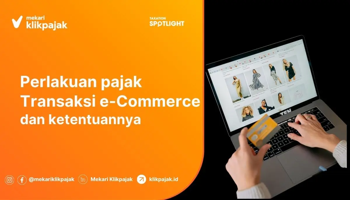 Perlakuan Pajak Transaksi e-Commerce