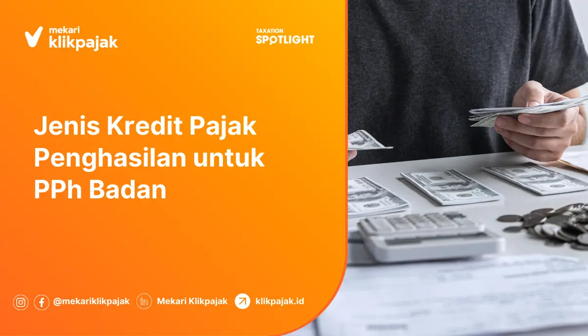 jenis kredit pajak untuk PPh badan