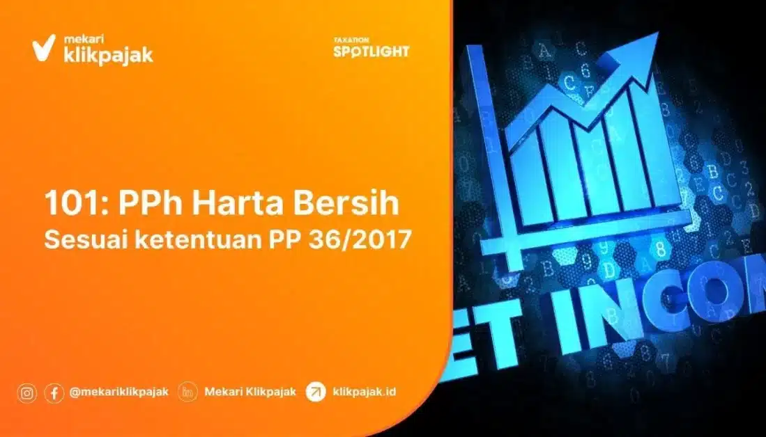 PPh Harta Bersih PP 36 Tahun 2017