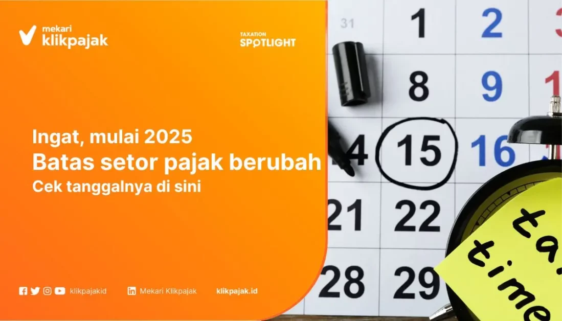 Batas Waktu Setor Pajak