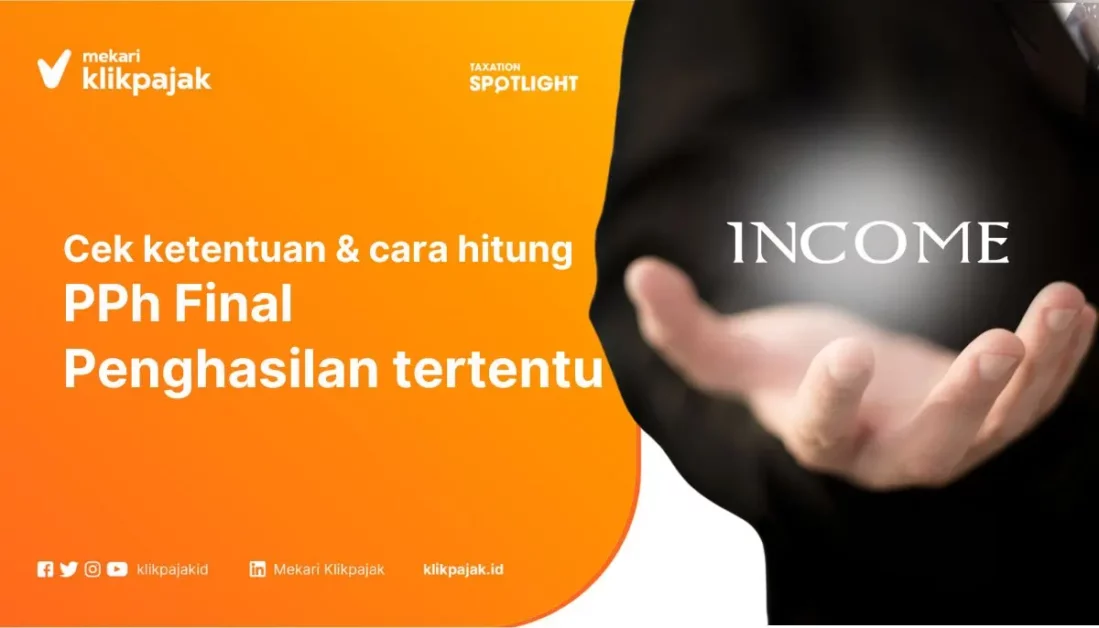PPh Final Penghasilan Tertentu