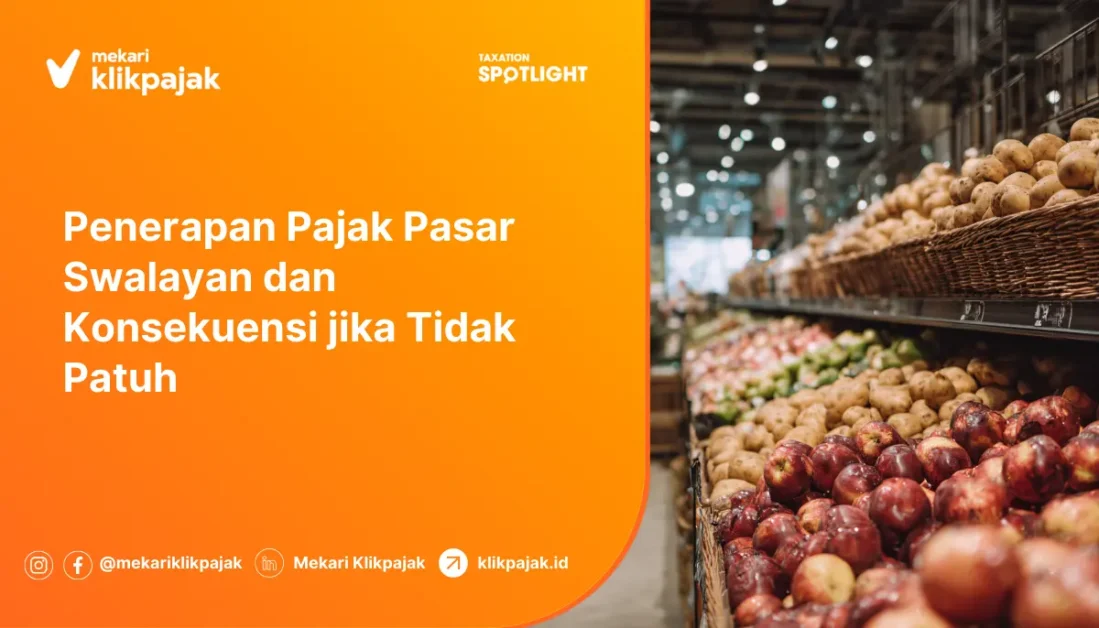 kewajiban pajak untuk toko swalayan
