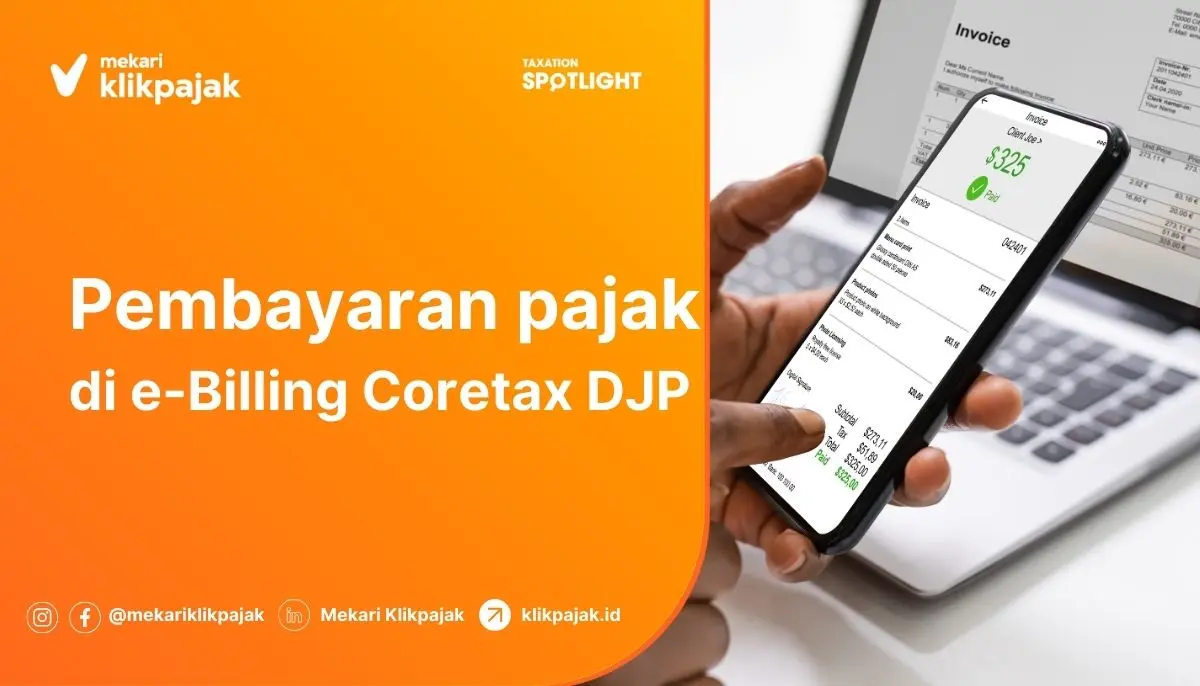 Pembayaran Pajak di e-Billing Coretax DJP