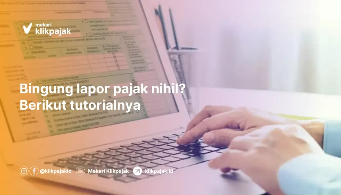 cara lapor pajak nihil