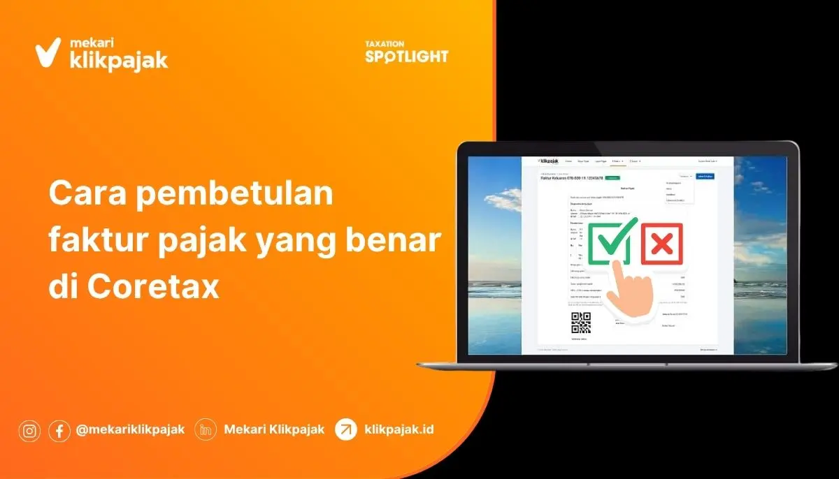 Cara Pembetulan Faktur Pajak