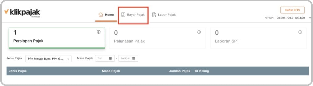 Alur Pembuatan E Faktur Bayar Ppn Dan Pelaporan Spt Masa Ppn