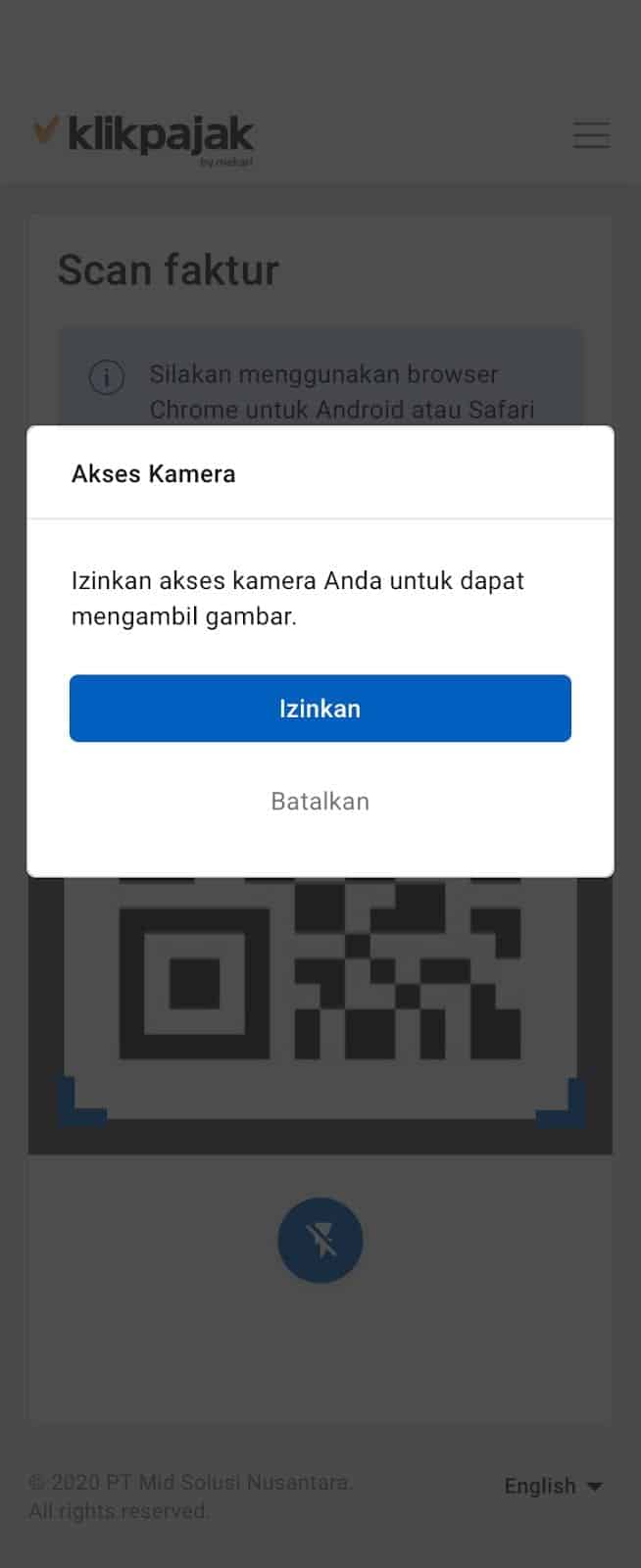 Aplikasi Scan Barcode Faktur Pajak dan Cara Menggunakannya
