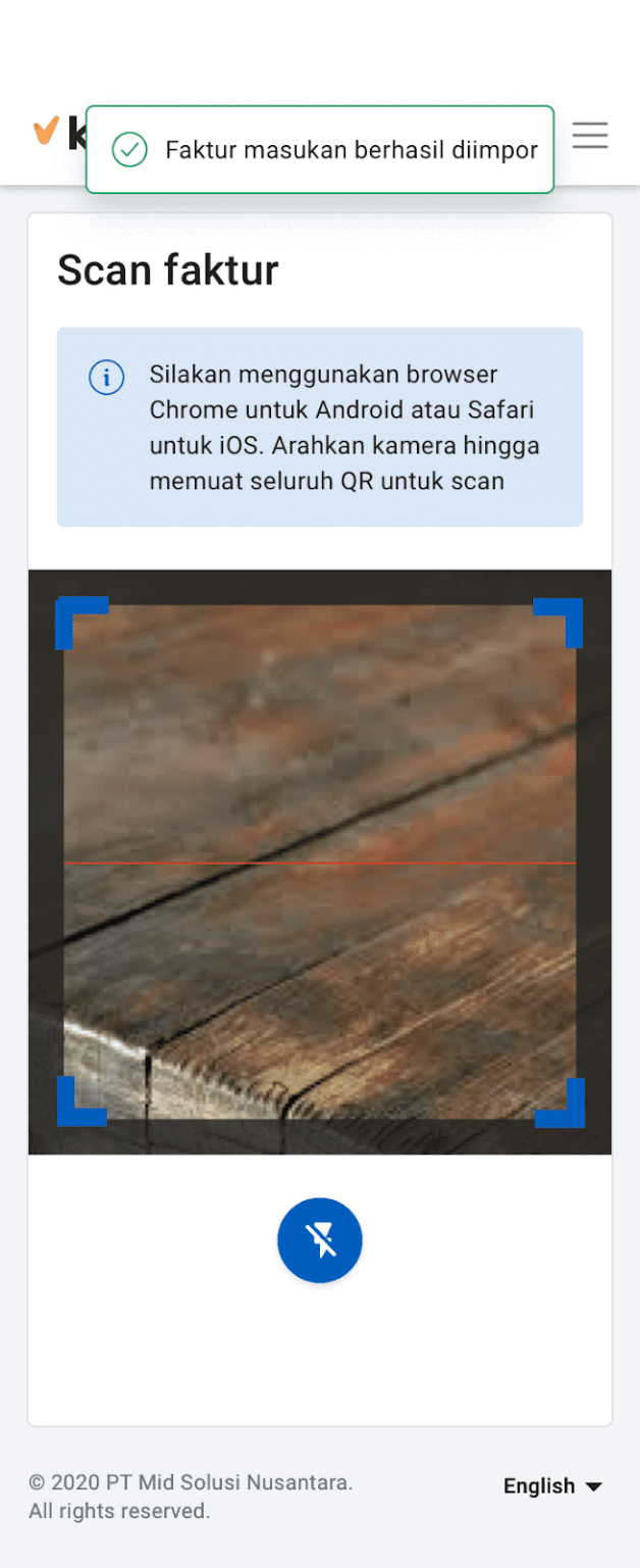 Aplikasi Scan Barcode Faktur Pajak dan Cara Menggunakannya
