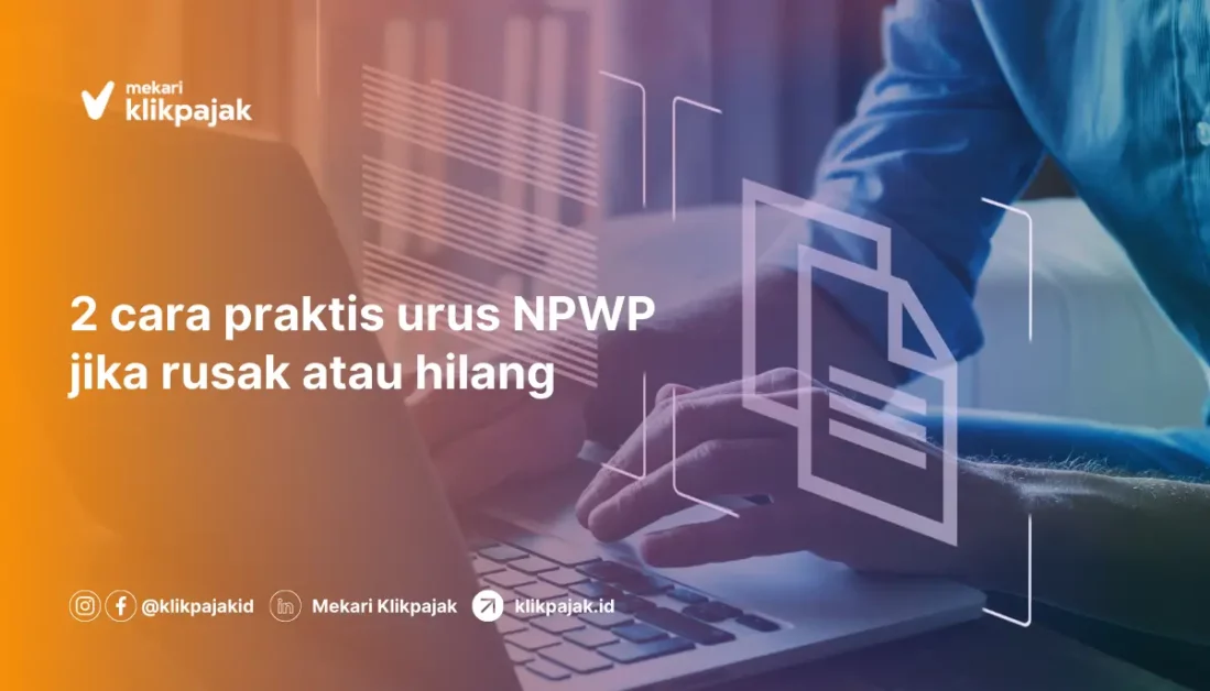 cara mengurus npwp hilang