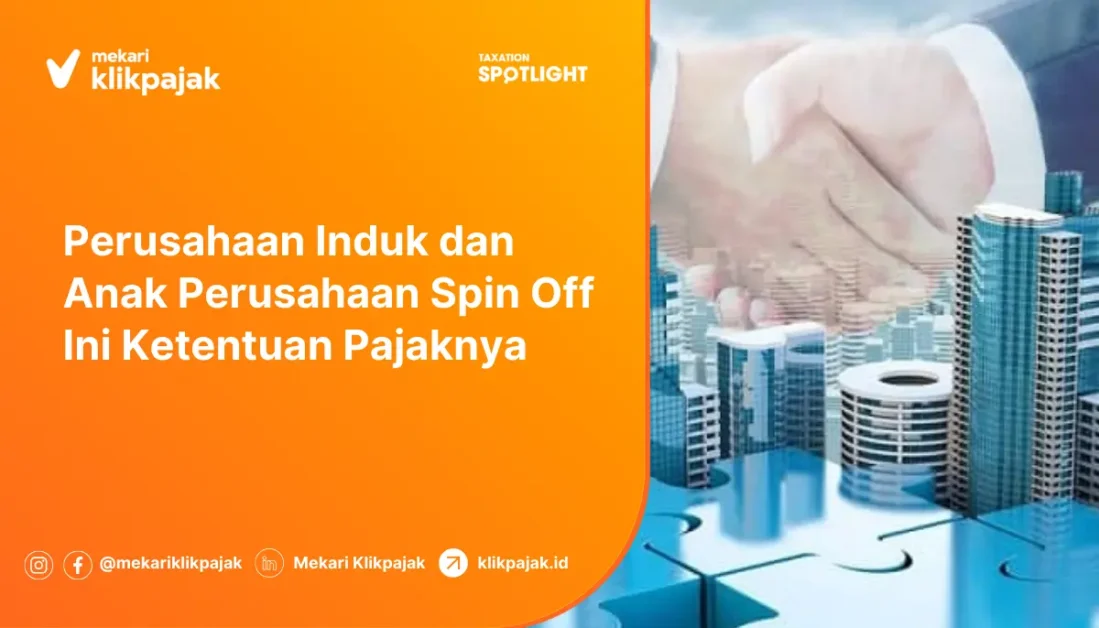 ketentuan pajak spin off perusahaan