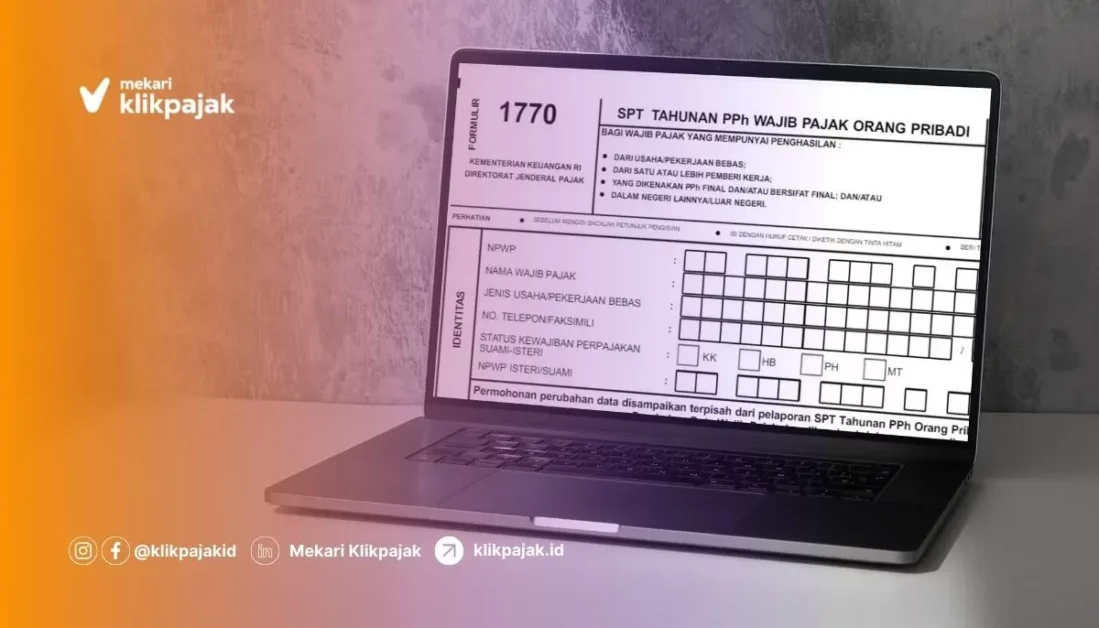 Contoh Pengisian SPT Tahunan 1770