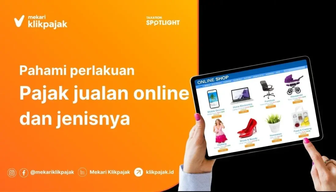 Pajak Jualan di Toko Online atau Olshop