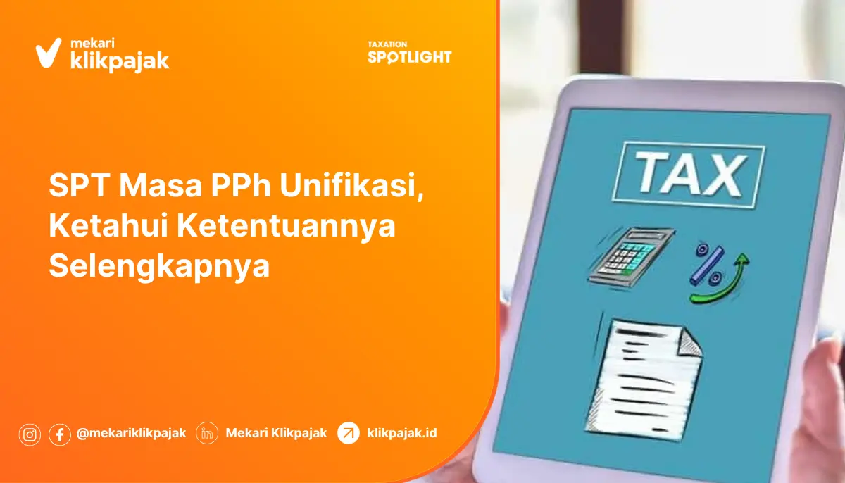 ini ketentuan spt pph unifikasi