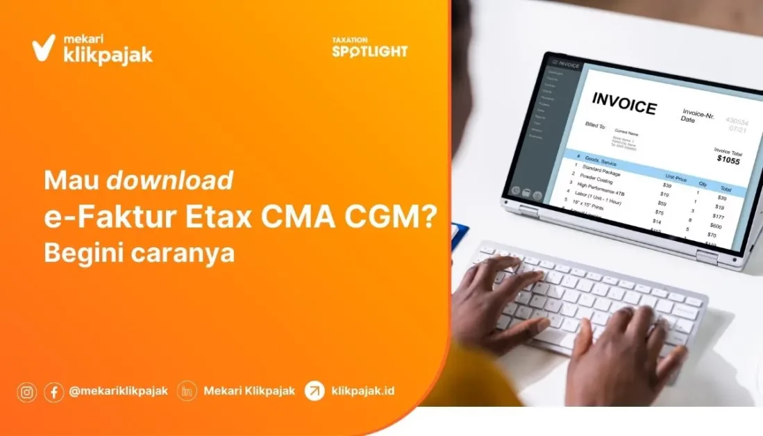 Cara Download e-Faktur Etax CMA CGM
