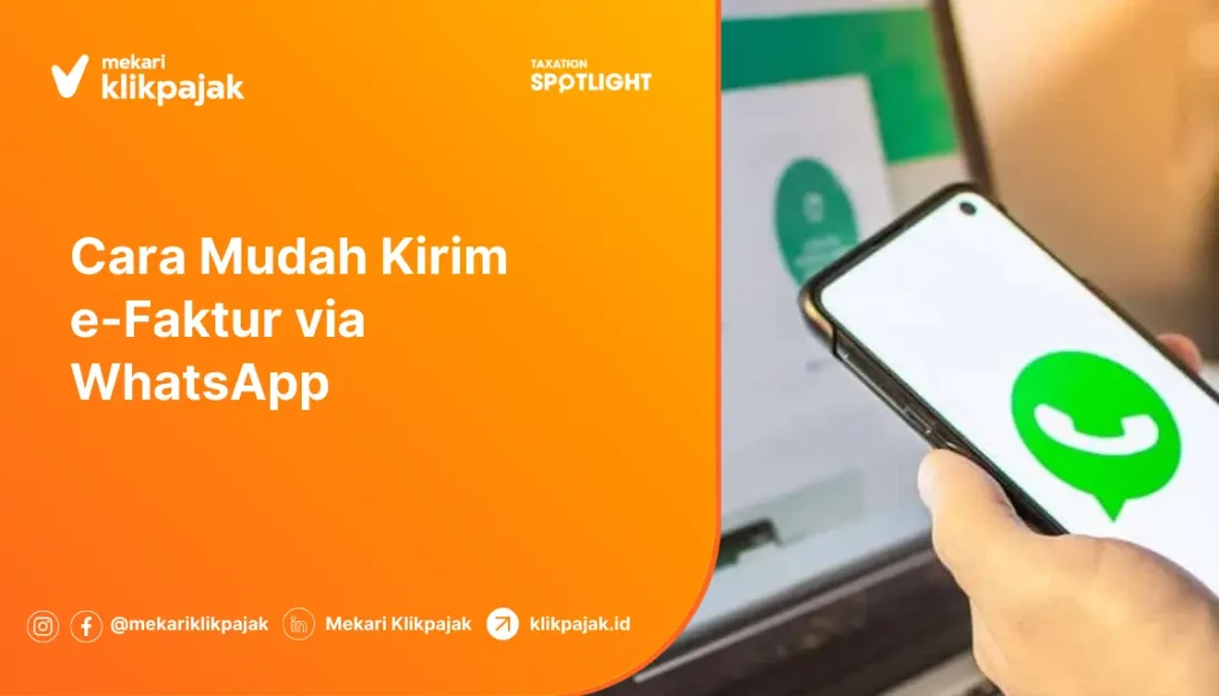 cara mengirim e-faktur via whatsapp