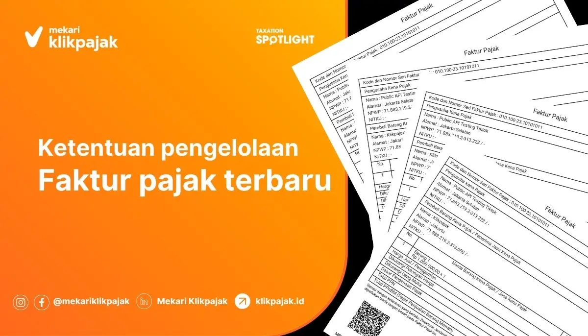 Peraturan Faktur Pajak Elektronik Terbaru