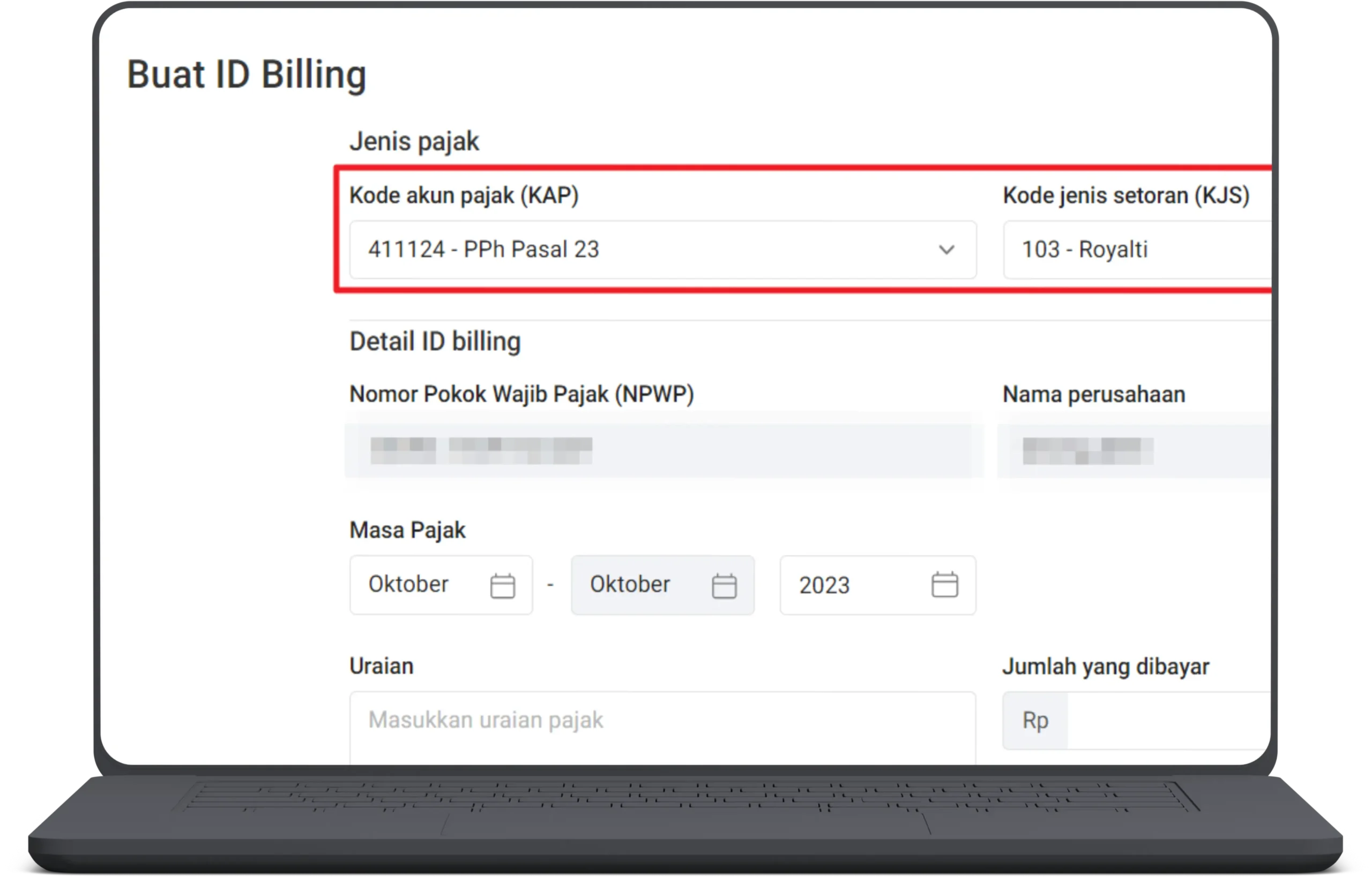Cara Membuat Kode Billing 2