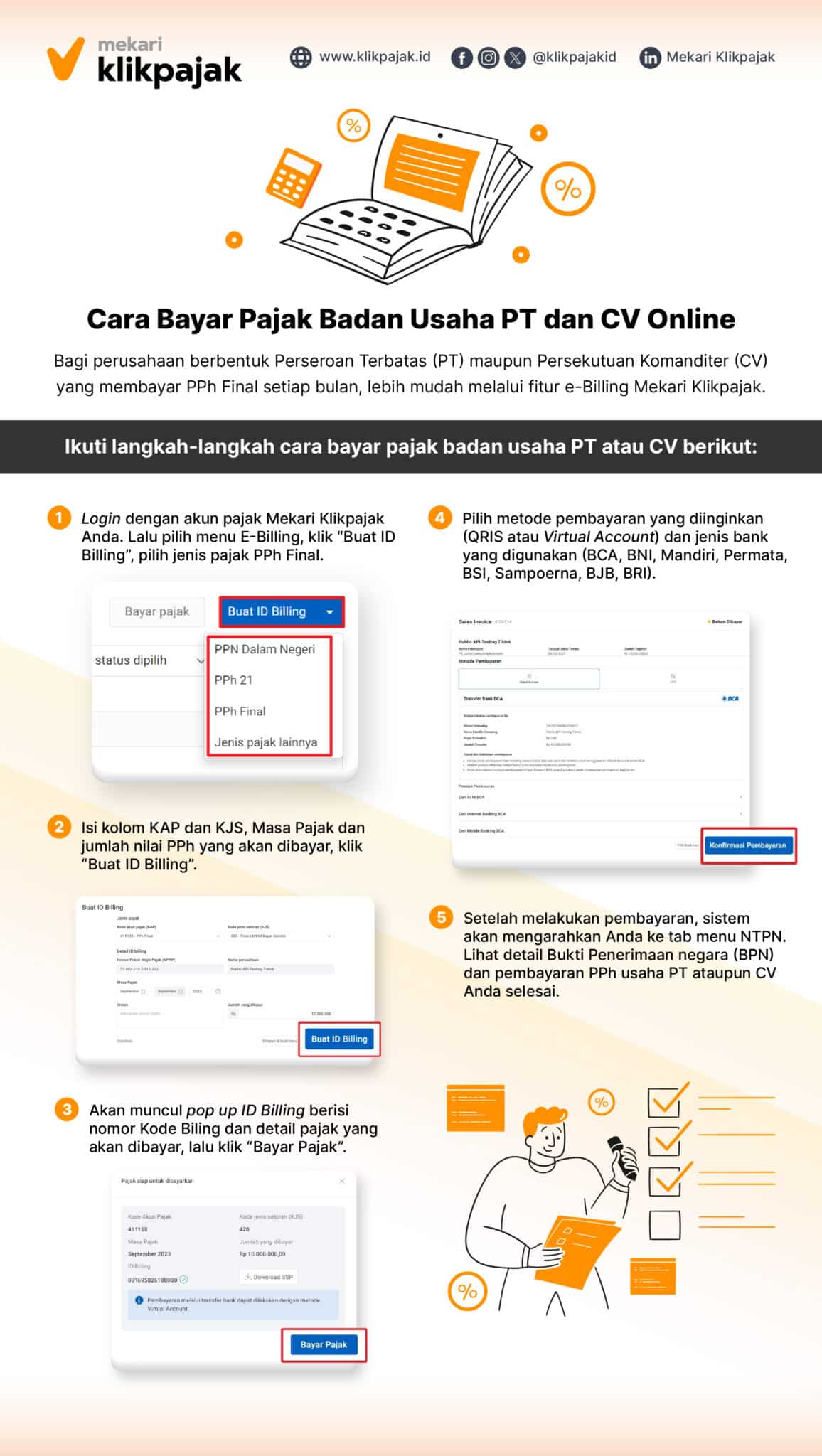 Tutorial Cara Bayar Pajak Online