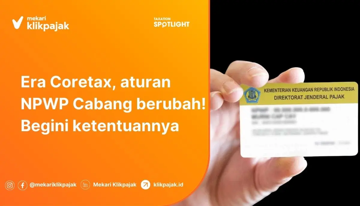 Mekari Klikpajak - NPWP Cabang