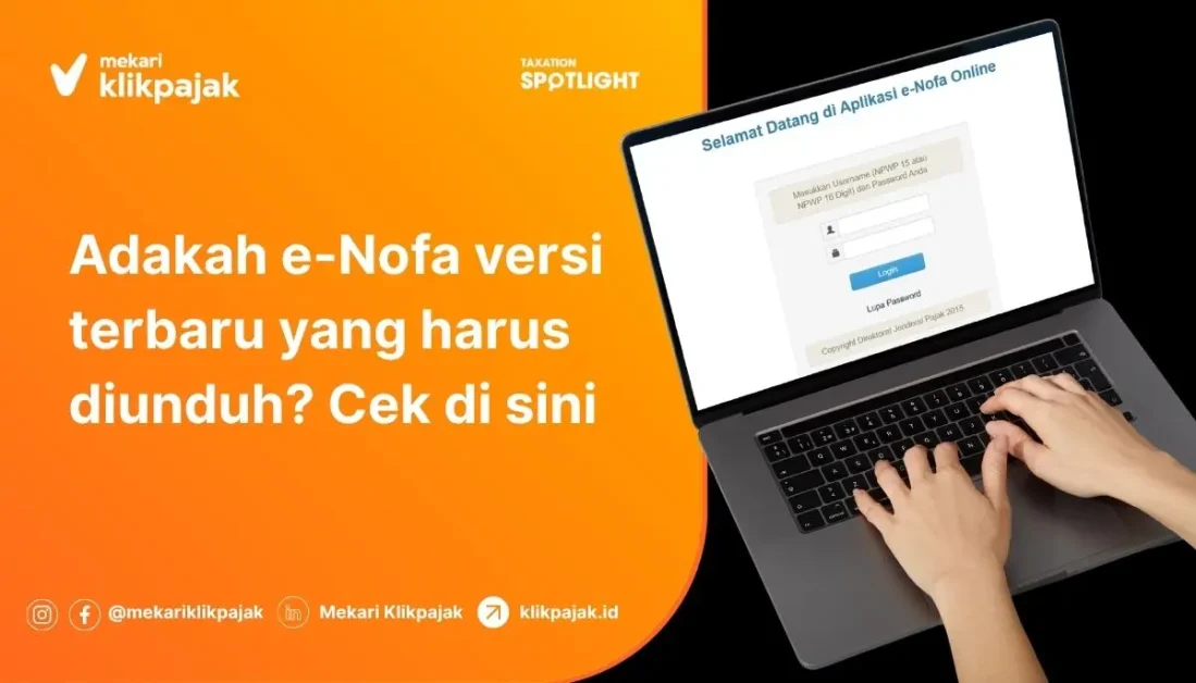Mekari Klikpajak - e-Nofa versi terbaru