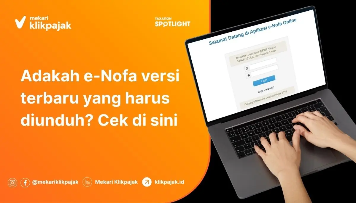 Mekari Klikpajak - e-Nofa versi terbaru