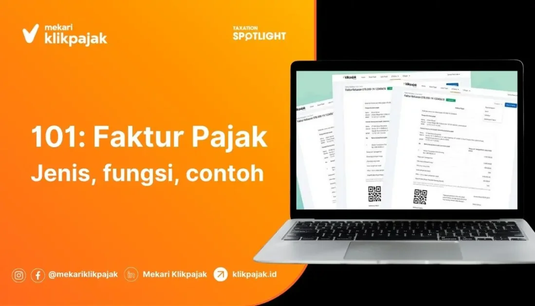 Faktur Pajak, Jenis, Fungsi, dan Contoh