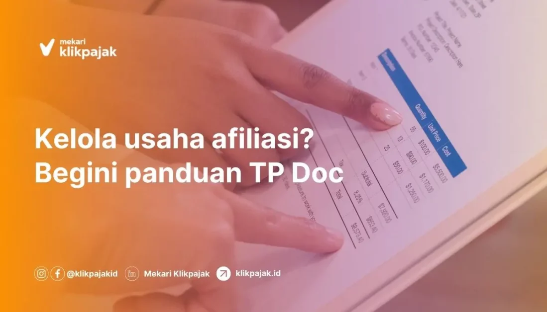 Transfer Pricing Document atau TP Doc