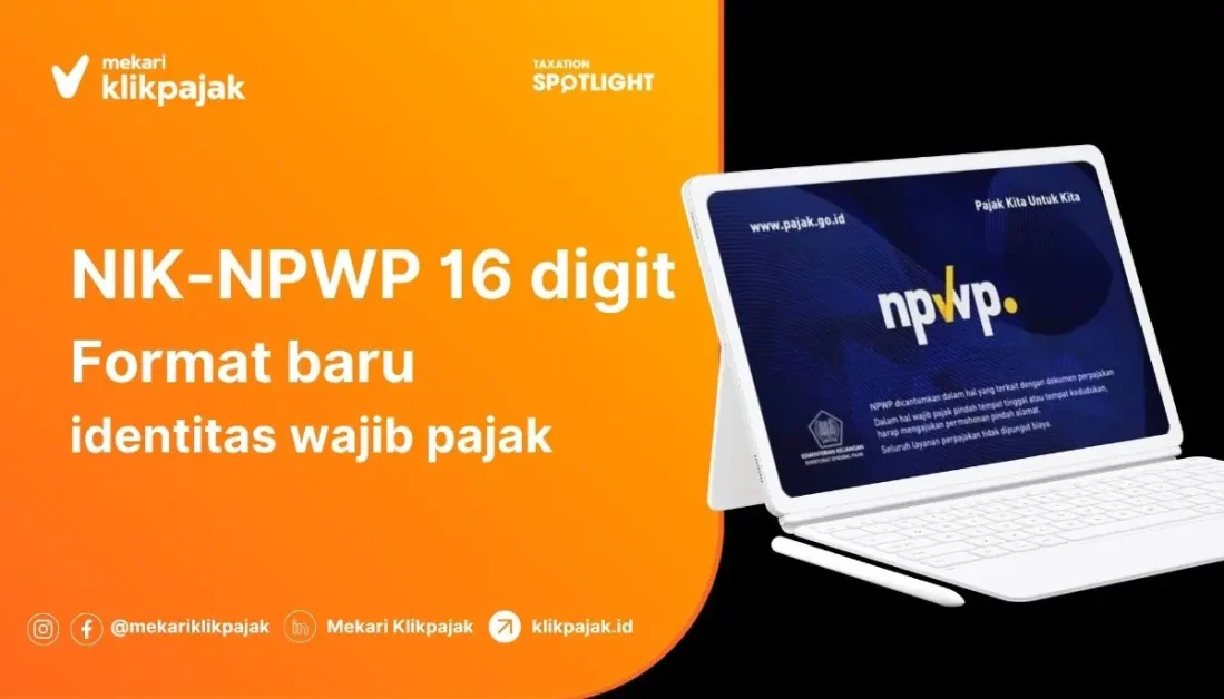 NIK NPWP dan NPWP 16 Digit serta NITKU