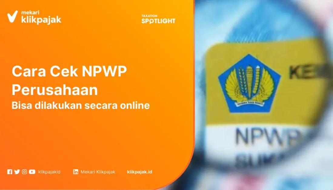cek npwp perusahaan