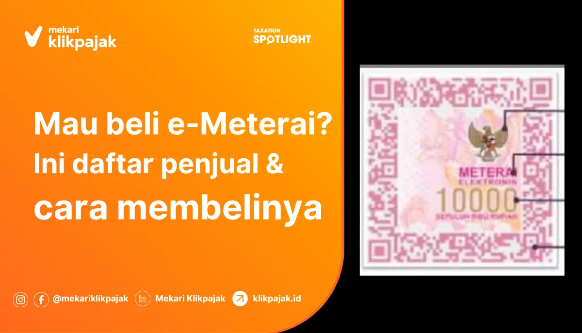 eMeterai: Daftar Distributor Resmi dan Cara Pembeliannya