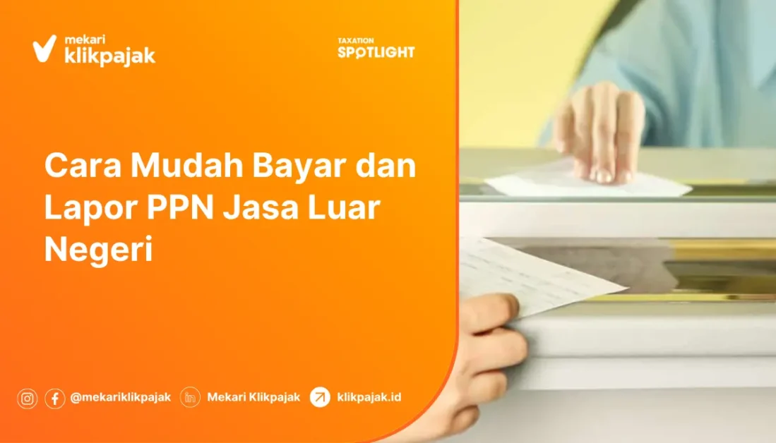 cara lapor ppn jasa luar negeri