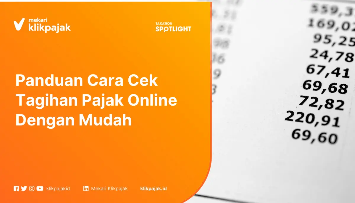 Panduan Cara Cek Tagihan Pajak Online Dengan Mudah