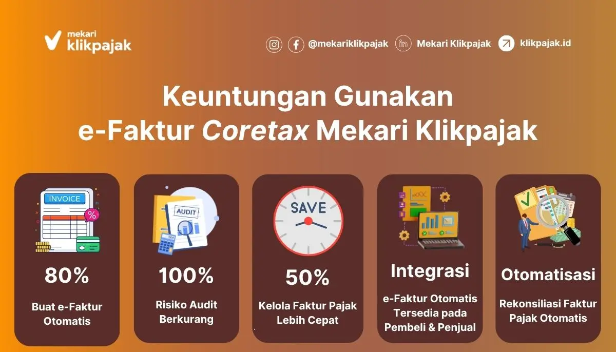 Solusi e-Faktur Coretax Mekari Klikpajak