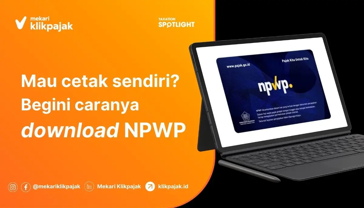 Cara Download & Cetak NPWP di Coretax