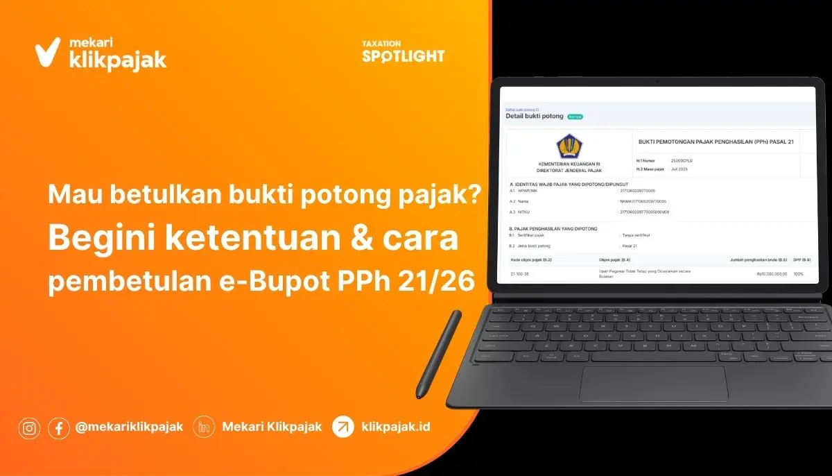 Cara Pembetulan Bukti Potong e-Bupot PPh 2126 Karyawan