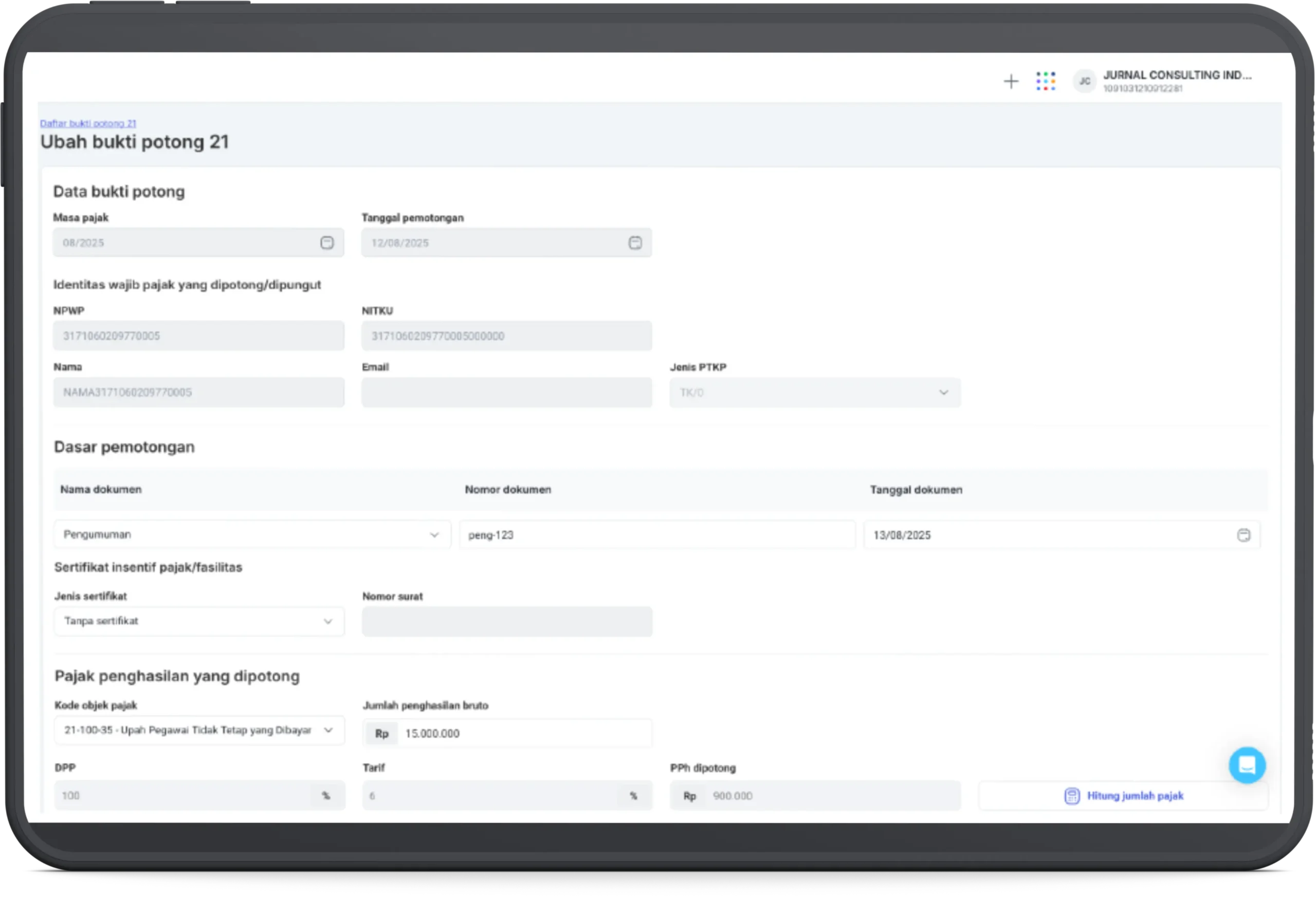 Cara Pembetulan eBupot PPh 21 dan 26