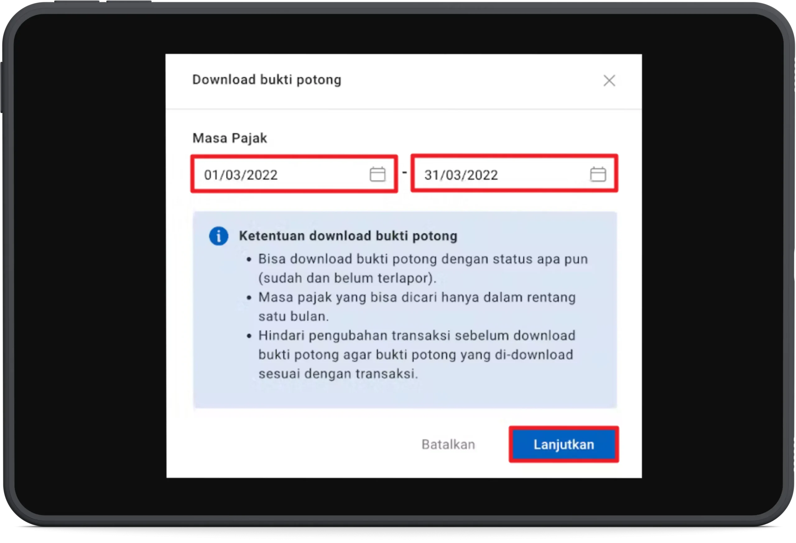 Cara bulk donwload ebupot pph unifikasi