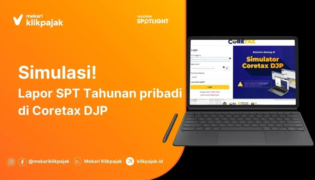 Simulator SPT Tahunan Orang Pribadi Coretax