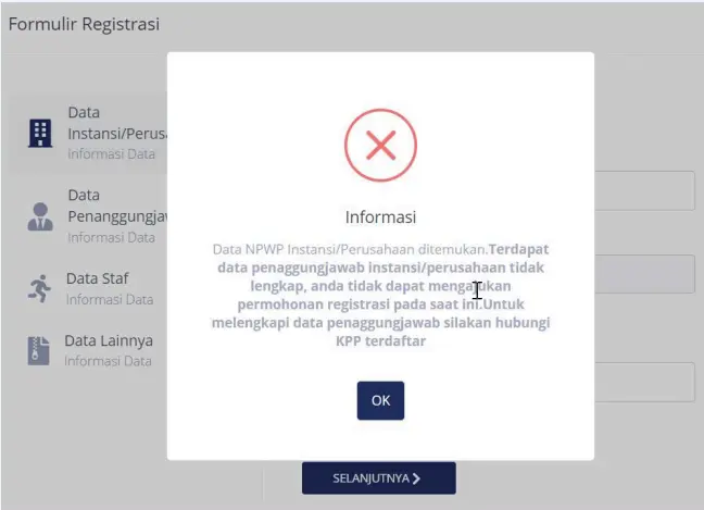Registrasi Massl NIK Karyawan