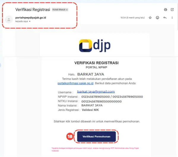 Registrasi NPWP Karyawan Massal