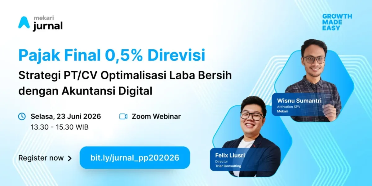 Mekari Jurnal Showcase - Strategi PT/CV Optimalisasi Laba Bersih dengan Akuntansi Digital