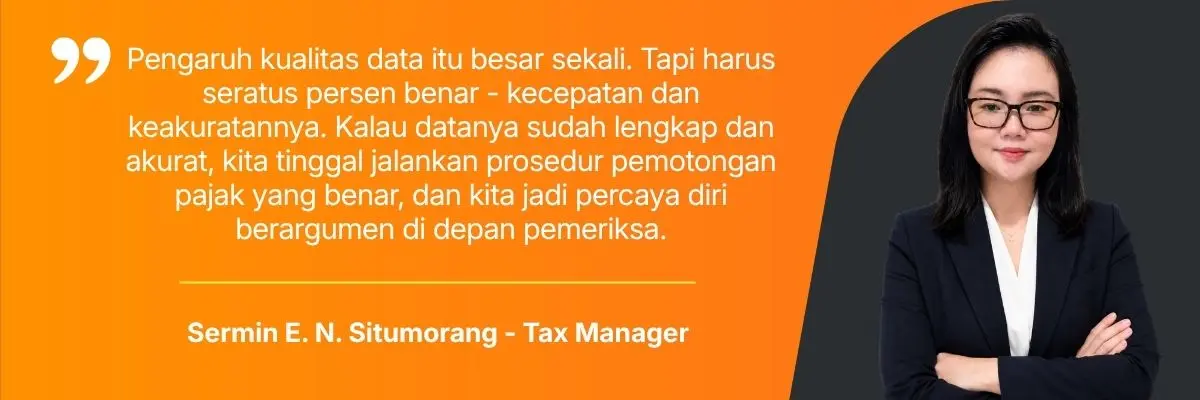 Tax Manager MAP Tech Asia, Sermin E. N. Situmorang