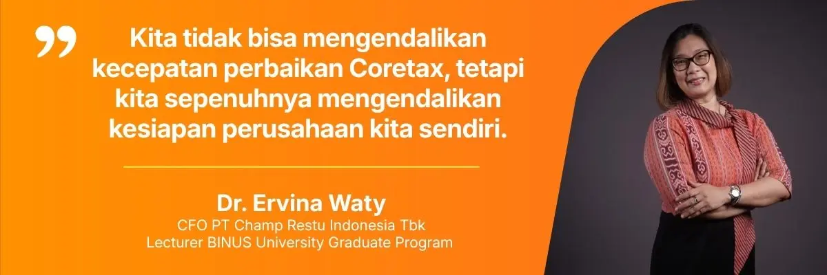 Mekari Klikpajak - Dr. Ervina Waty - Evaluasi Internal Coretax